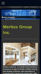 Mobile Screenshot of meritusgrp.com